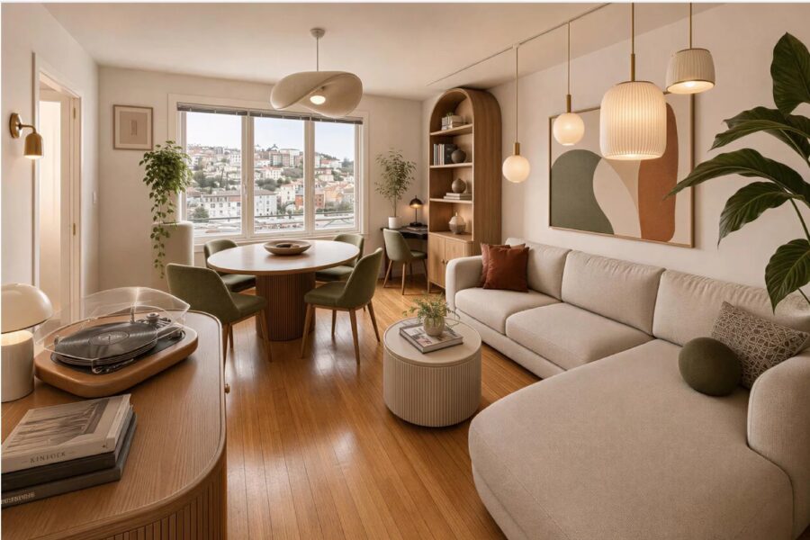 Appartement à vendre à Lyon 9ème — Vue sur la ville — photo 5
