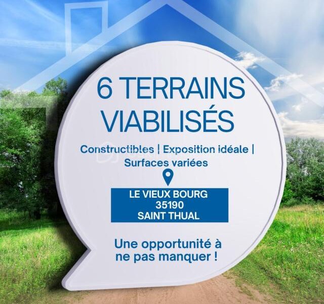 Terrain à vendre à Saint thual — Vue dégagée — photo 2