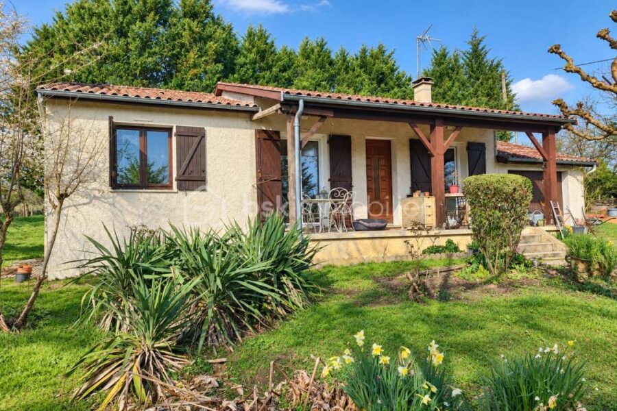 Maison à vendre à Liorac sur louyre — Vue nature — photo 2