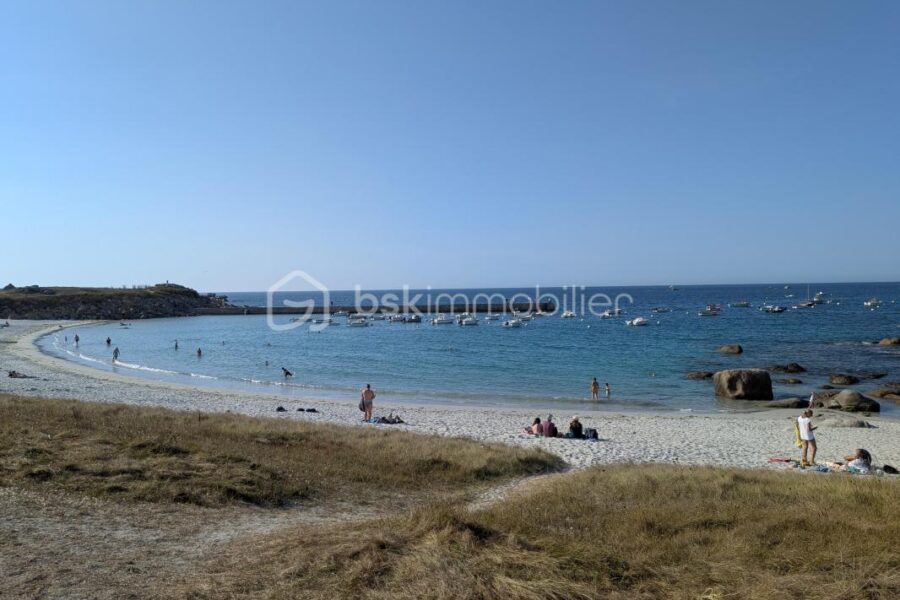Terrain à vendre à Cleder — Vue mer — photo 1