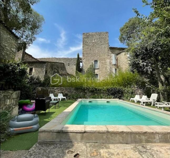 Maison à vendre à Goudargues — Vue fleuve — photo 2