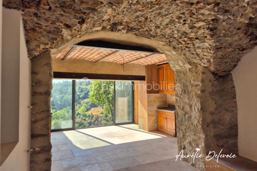 Maison à vendre à Roquebrun — Vue nature — photo 2