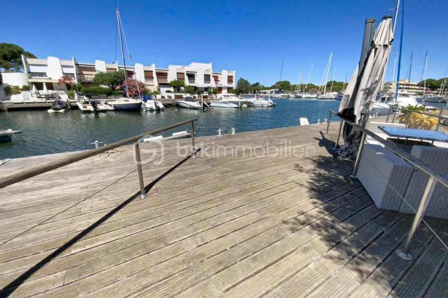 Maison à vendre à Le grau du roi — Vue marina & port — photo 14