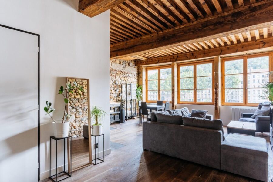 Appartement à louer à Lyon — Vue sur la ville — photo 3