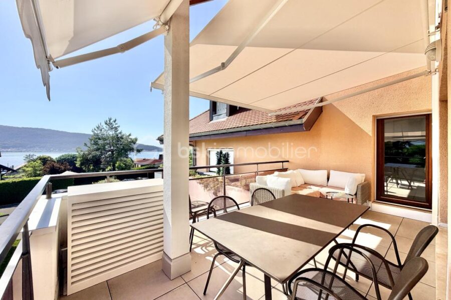 Appartement à vendre à Veyrier du lac — Vue lac — photo 3