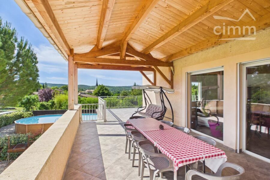Maison à vendre à Chauzon — Vue montagne — photo 3