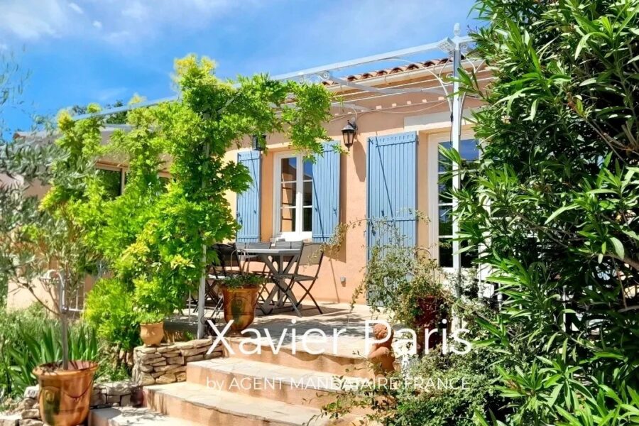 Maison à vendre à Cabrières-d&rsquo;aigues — Vue parc & jardin — photo 3