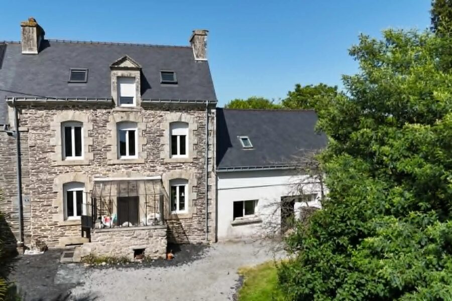 Maison à vendre à Pluméliau-bieuzy — Vue parc & jardin — photo 14