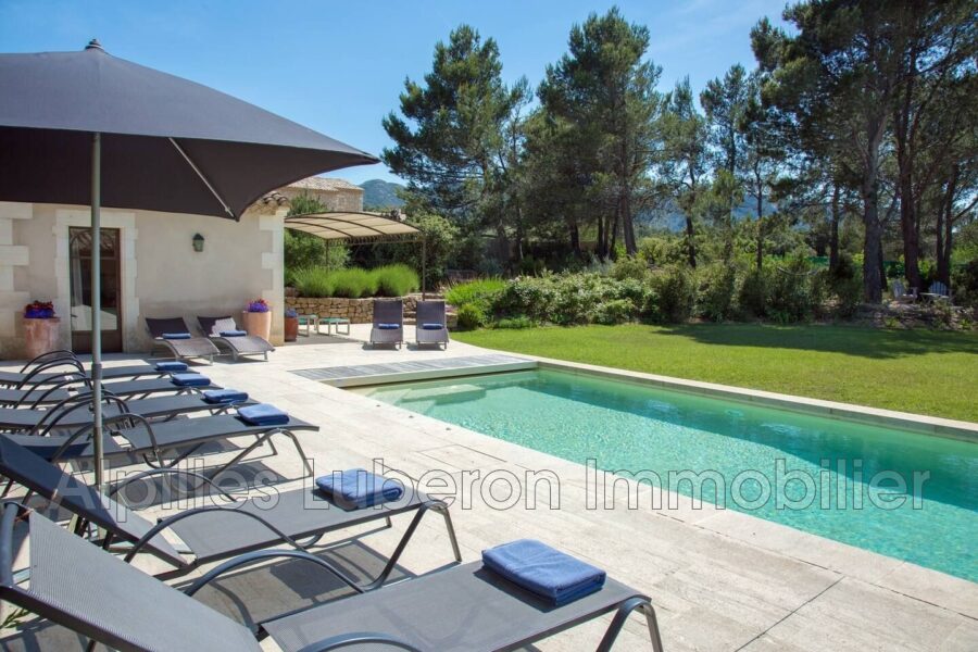 Maison à louer à Eygalières — Vue montagne — photo 3
