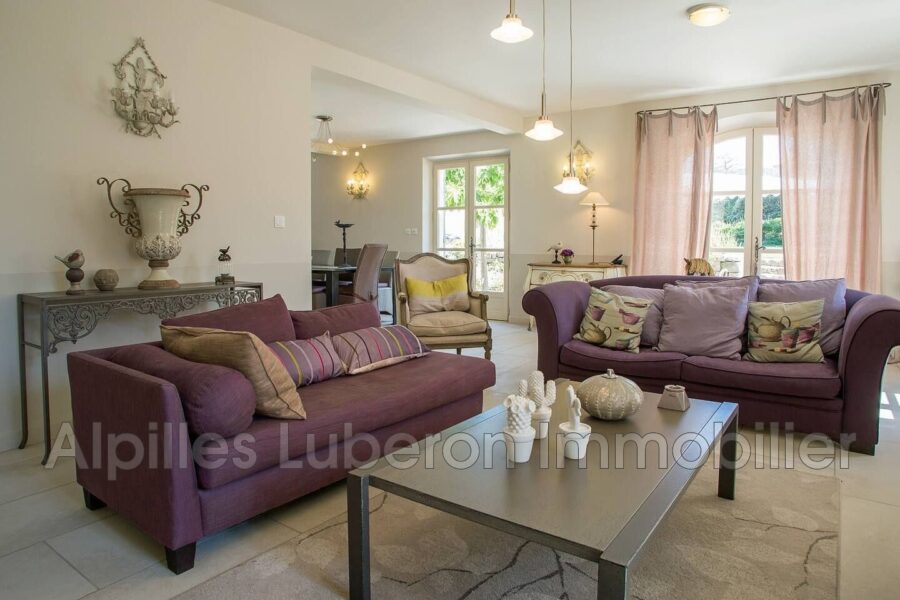 Maison à louer à Eygalières — Vue montagne — photo 12