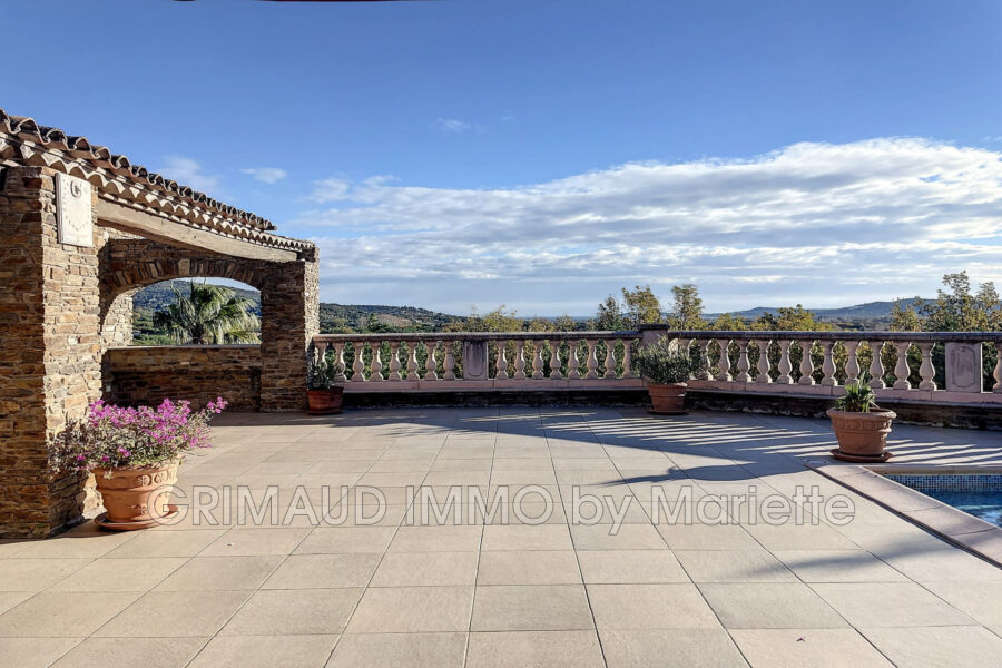 Maison à vendre à Grimaud — Vue mer — photo 6