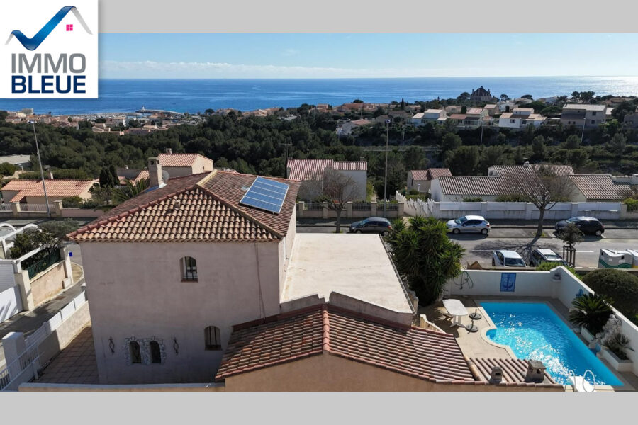 Maison à vendre à Sausset-les-pins — Vue mer — photo 1