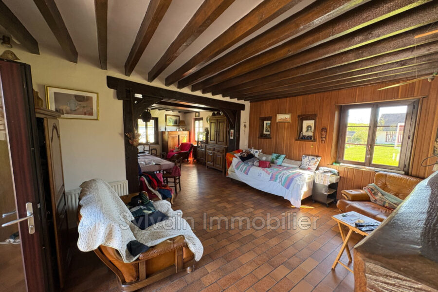 Maison à vendre à Puiseux-en-bray — Vue parc & jardin — photo 3