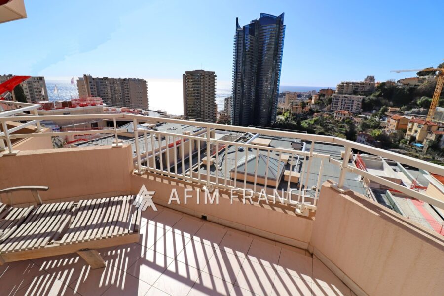 Appartement à louer à Beausoleil — Vue mer — photo 2