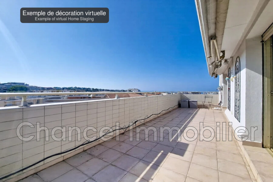 Appartement à vendre à Juan-les-pins — Vue mer — photo 1