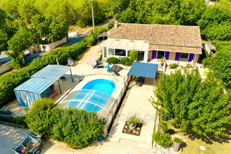 Maison à vendre à Rocbaron — Vue parc & jardin — photo 2
