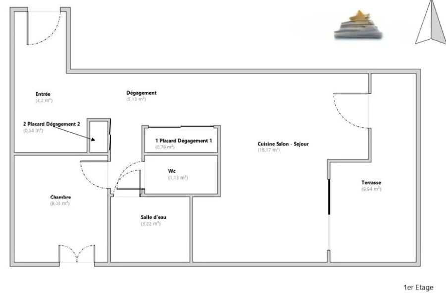 Appartement à vendre à Fréjus — Vue parc & jardin — photo 10