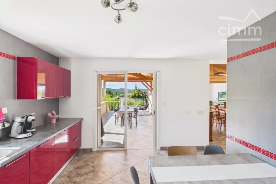 Maison à vendre à Chauzon — Vue montagne — photo 13