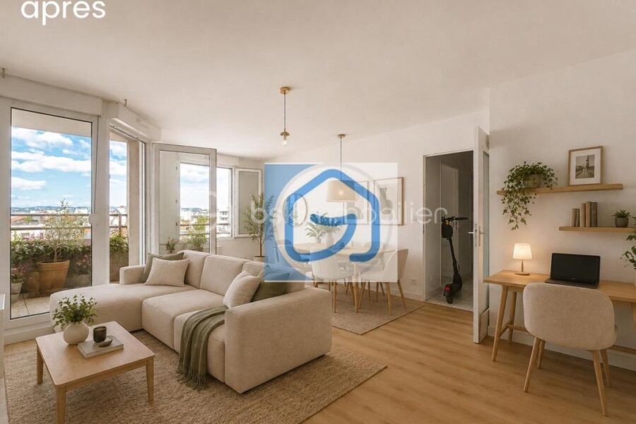 Appartement à vendre à Villeurbanne — Vue sur la ville — photo 8