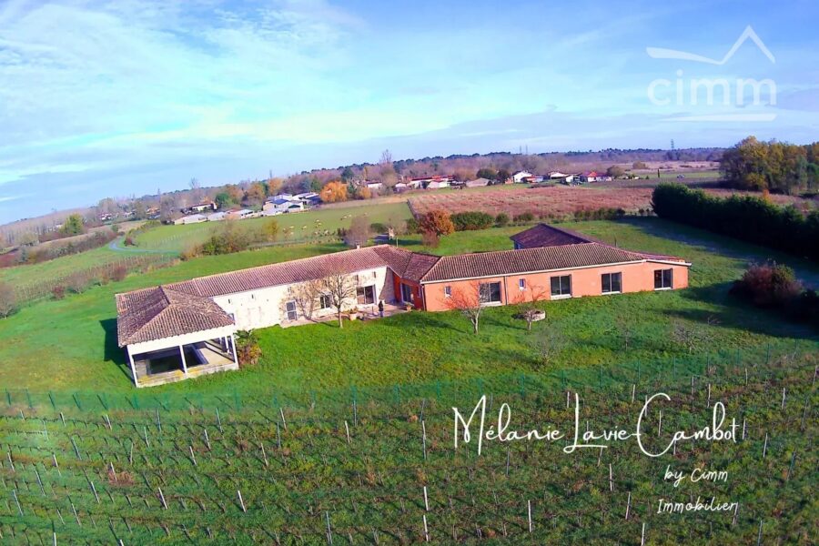 Maison à vendre à Saint-christoly-de-blaye — Vue nature — photo 2