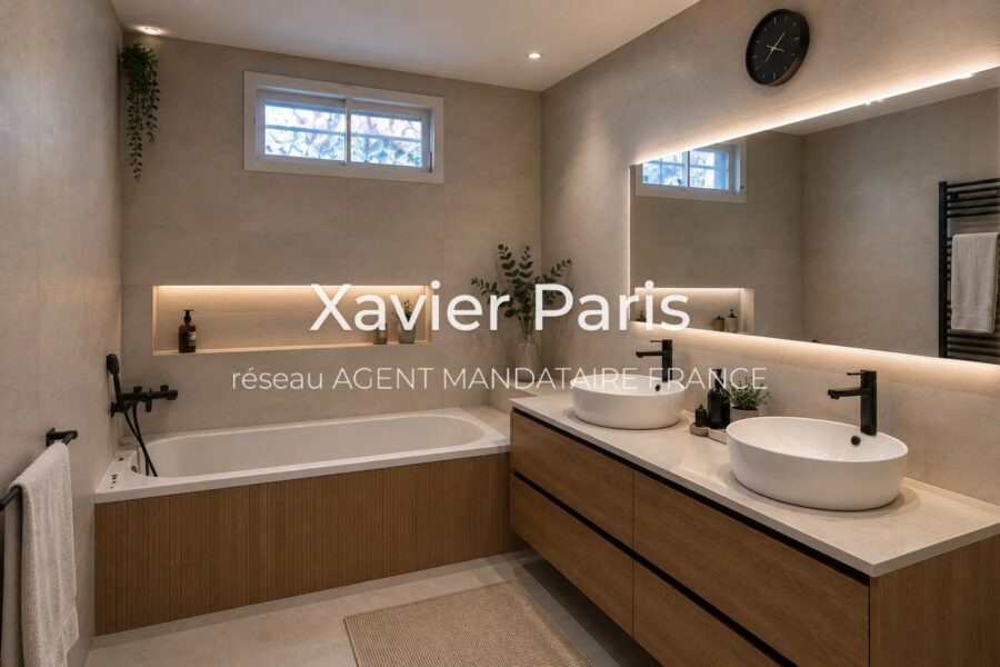 Maison à vendre à Meyreuil — Vue parc & jardin — photo 11