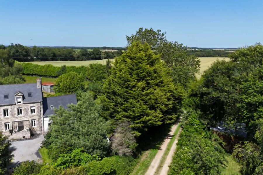Maison à vendre à Pluméliau-bieuzy — Vue parc & jardin — photo 12