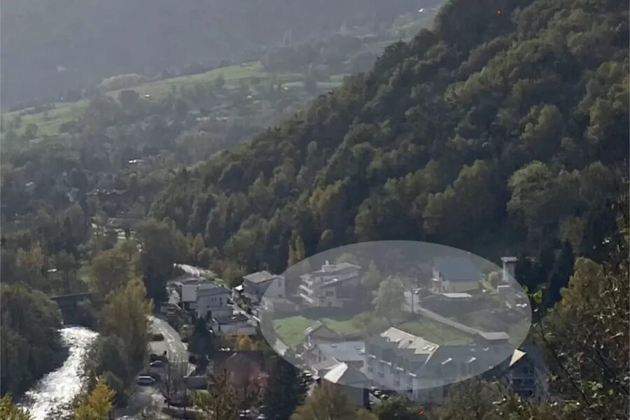 Terrain à vendre à La léchère — Vue montagne — photo 1
