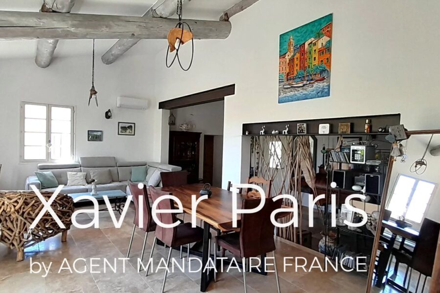 Maison à vendre à Cabrières-d&rsquo;aigues — Vue parc & jardin — photo 7