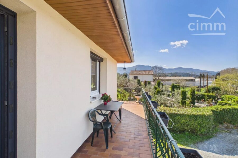 Maison à vendre à Les vans — Vue montagne — photo 2