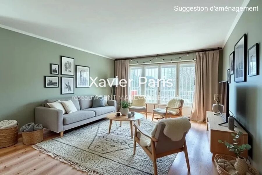 Maison à vendre à Meyreuil — Vue parc & jardin — photo 5