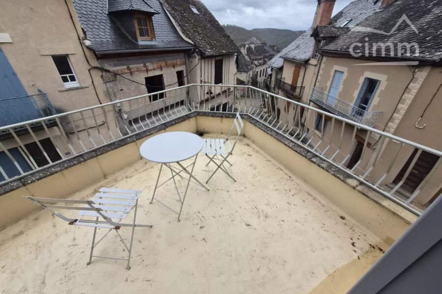 Maison à vendre à Najac — Vue sur la ville — photo 14