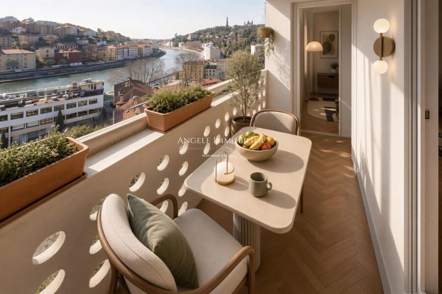 Appartement à vendre à Lyon 9ème — Vue sur la ville — photo 4