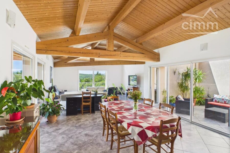 Maison à vendre à Chauzon — Vue montagne — photo 9