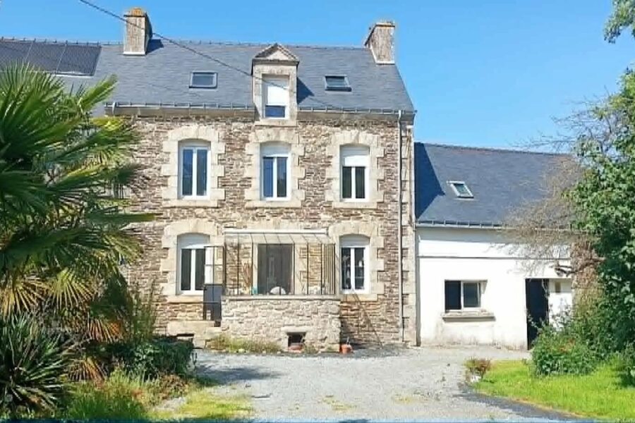 Maison à vendre à Pluméliau-bieuzy — Vue parc & jardin — photo 2