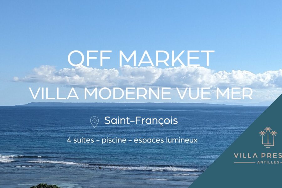 Maison à vendre à Saint-françois — Vue mer — photo 1