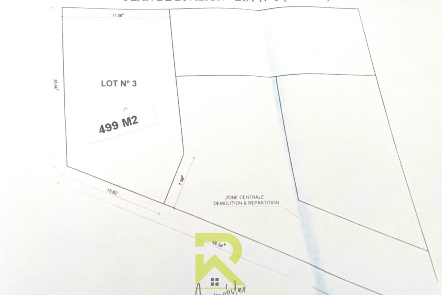 Terrain à vendre à Caux — Vue dégagée — photo 2