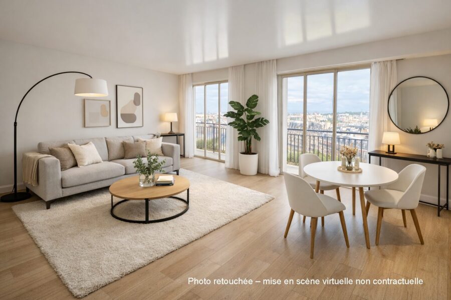 Appartement à vendre à Paris — Vue sur la ville — photo 3