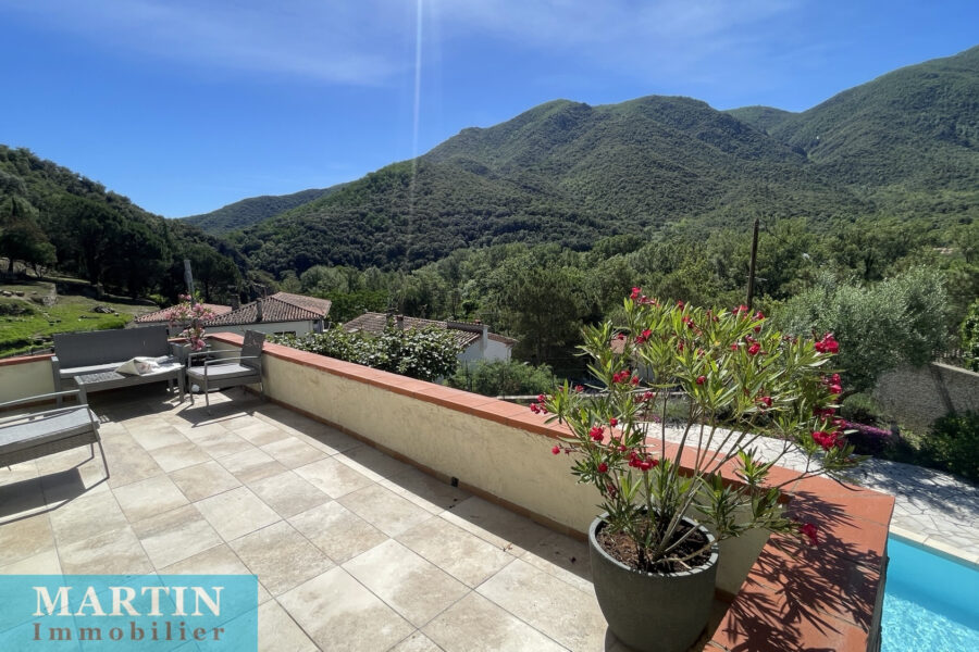 Maison à vendre à Arles-sur-tech — Vue montagne — photo 5