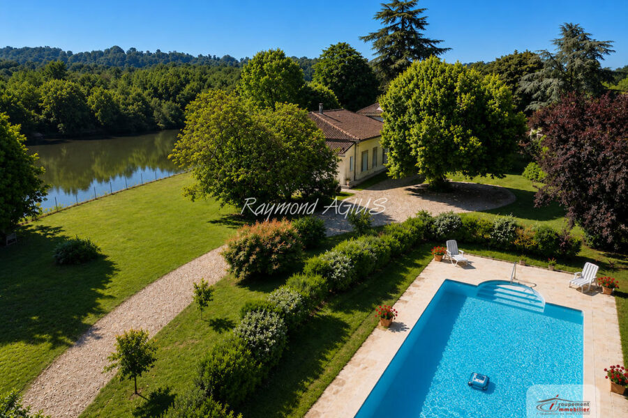 Maison à vendre à Saint-Émilion — Vue lac — photo 1