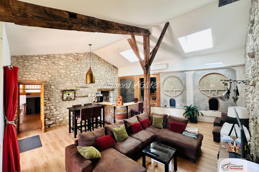 Maison à vendre à Loubès-bernac — Vue vignes — photo 7