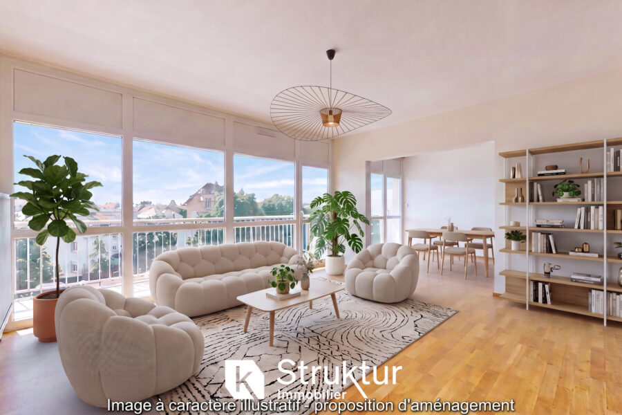 Appartement à vendre à Thionville — Vue sur la ville — photo 3