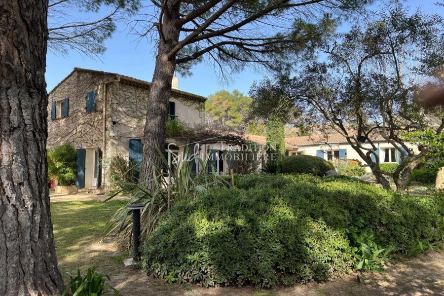 Maison à vendre à Saint-rémy-de-provence — Vue parc & jardin — photo 3