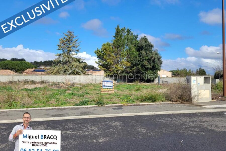 Terrain à vendre à Lespignan — Vue dégagée — photo 1