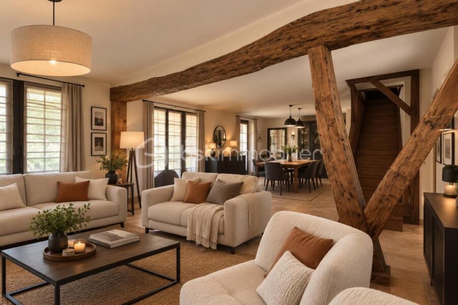 Maison à vendre à Jaudrais — Vue dégagée — photo 2