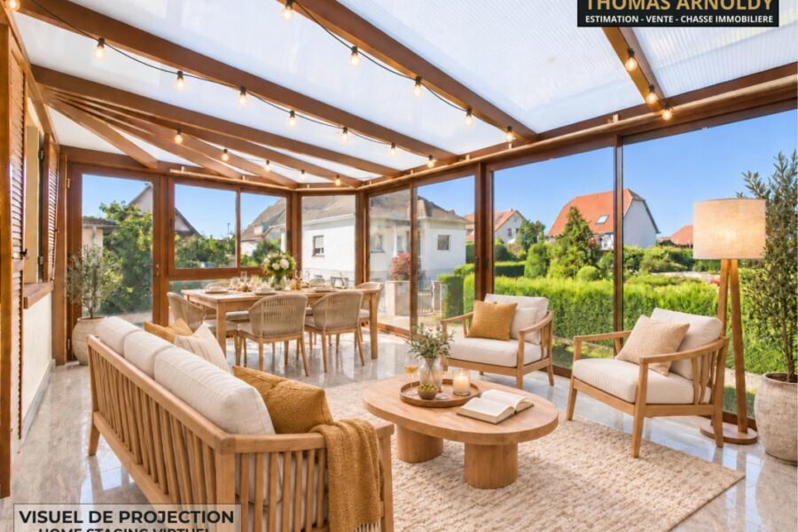 Maison à vendre à Oberschaeffolsheim — Vue parc & jardin — photo 2