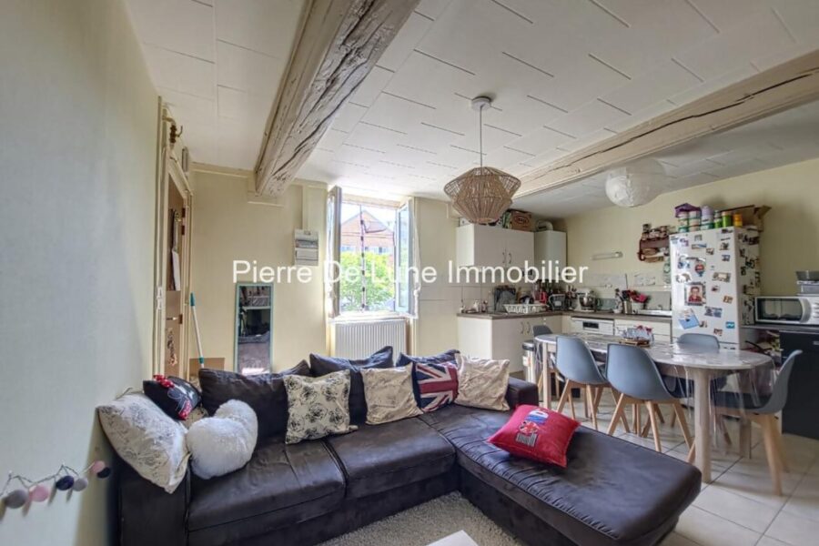 Appartement à louer à Le Bois-d&rsquo;Oingt — Vue vignes — photo 3