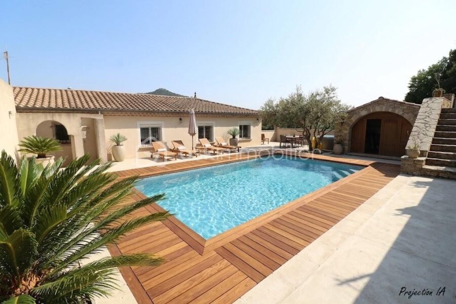 Maison à vendre à Poujols — Vue nature — photo 2