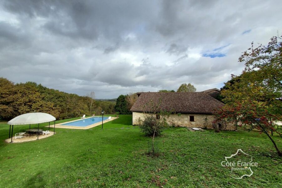 Maison à vendre à Aillas — Vue nature — photo 2