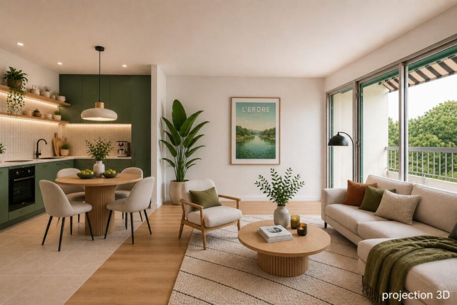 Appartement à vendre à Nantes — Vue nature — photo 2