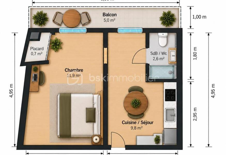Appartement à vendre à Nice — Vue sur la ville — photo 10